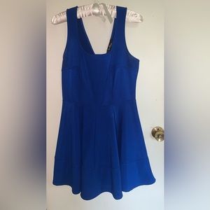 Bright Blue Lulu’s Midi Dress